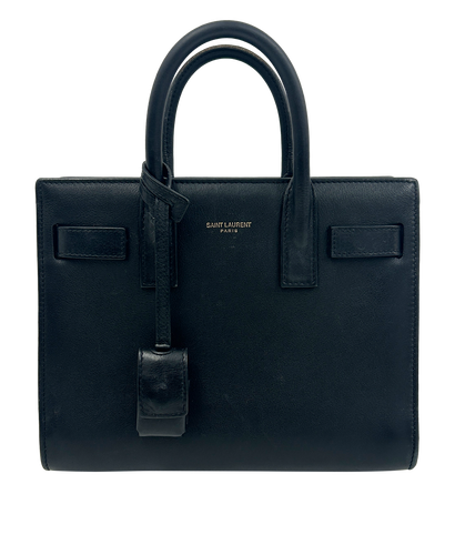 Sac De Jour Small, 1.400&euro;, Bolso, Negro, Animal - Piel, Vista frontal